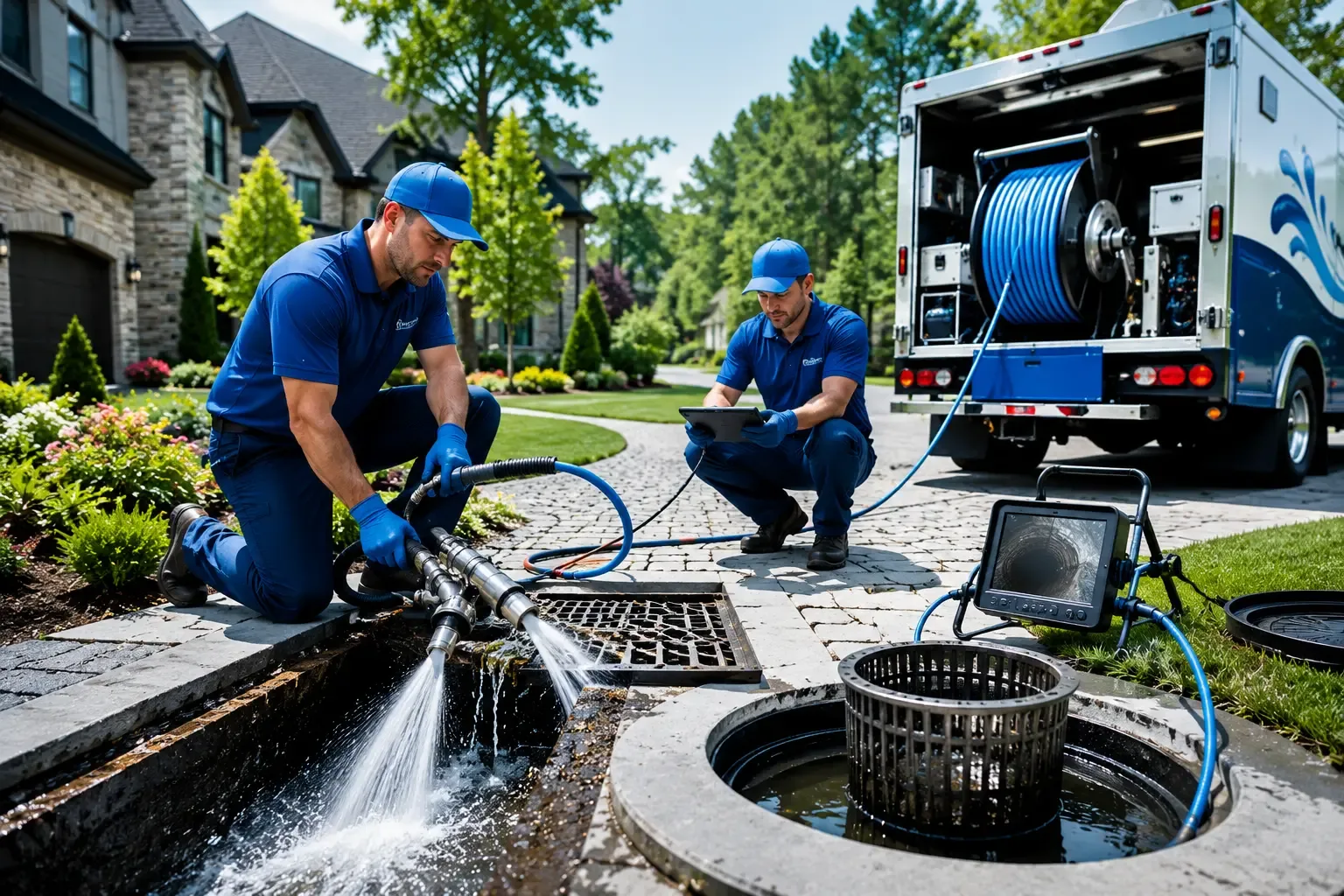 Local outdoor drain cleaning professionals in Olive Branch, IL