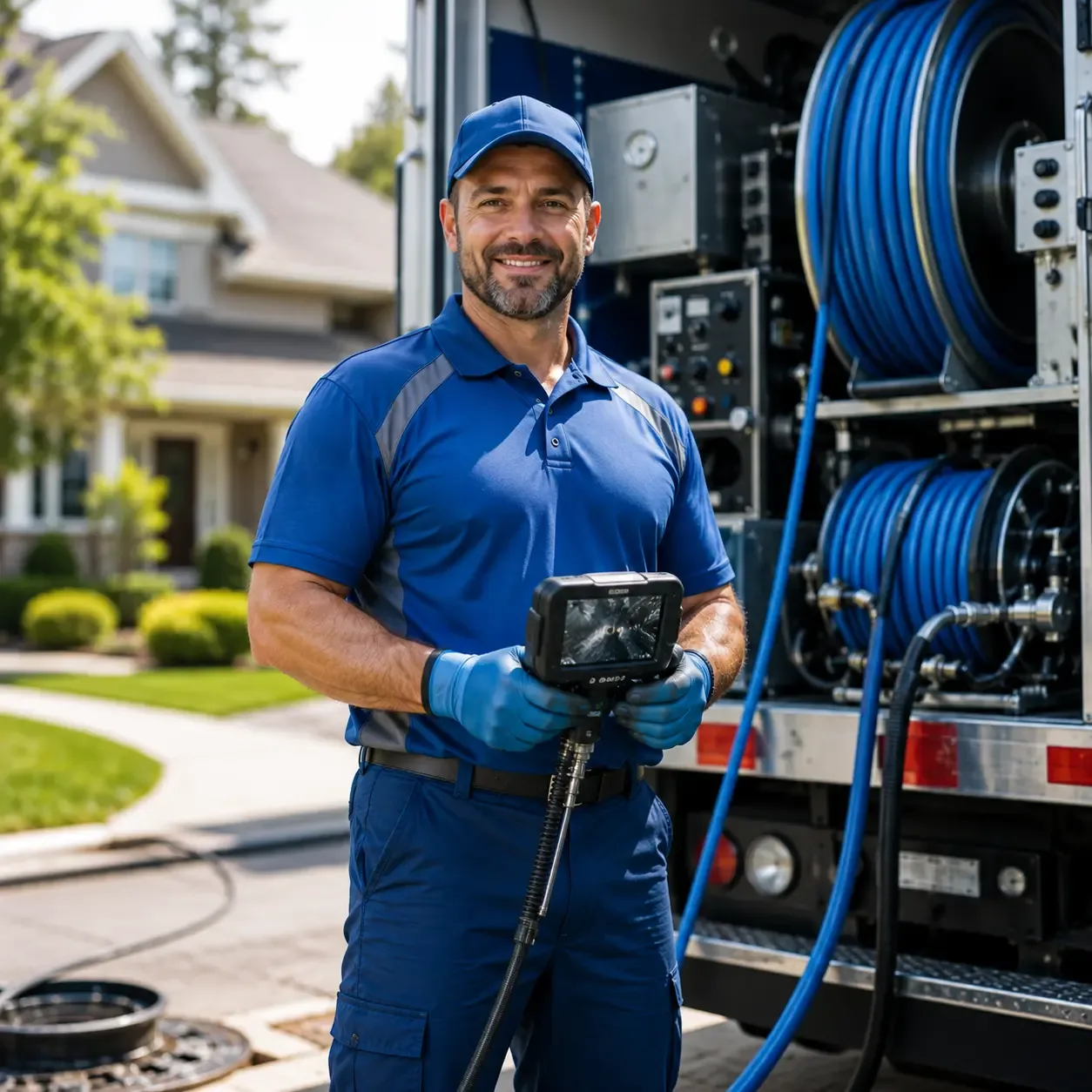 Local outdoor drain cleaning specialists in Olive Branch, IL